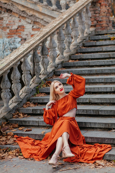 Karina Robe élégante d'automne